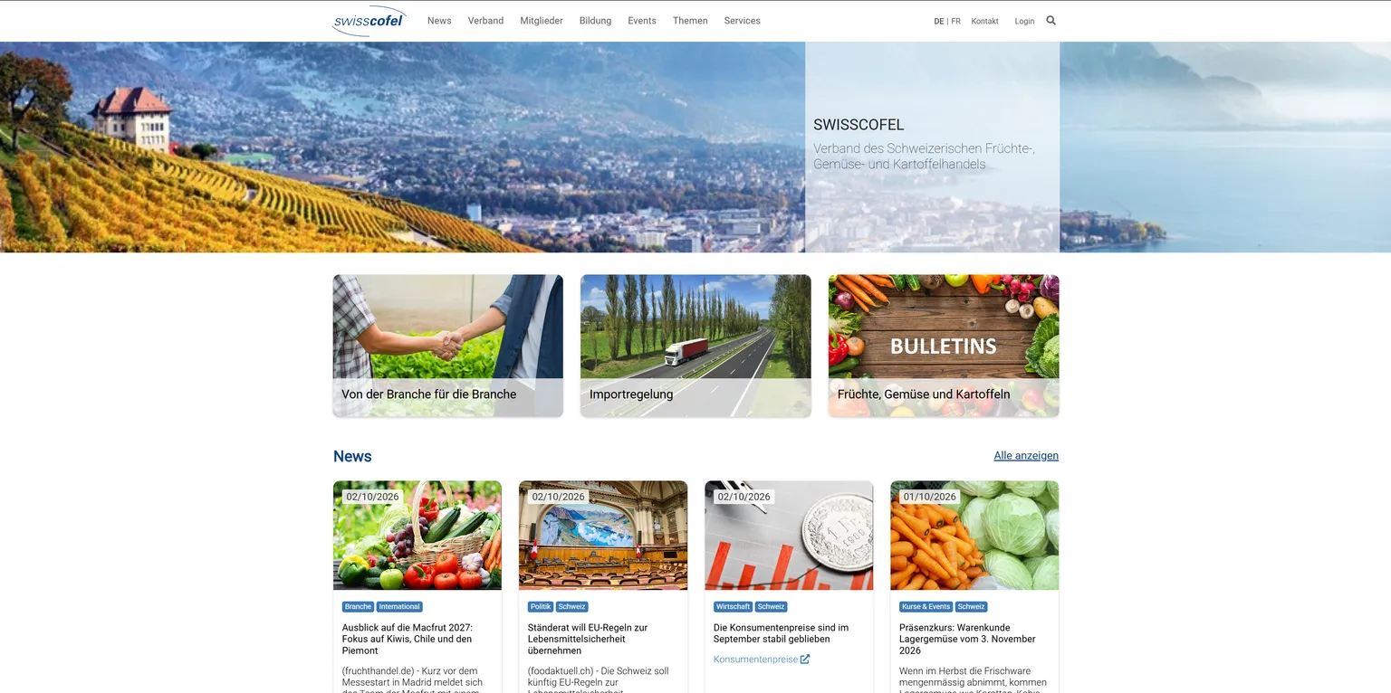 Swisscofel product screenshot